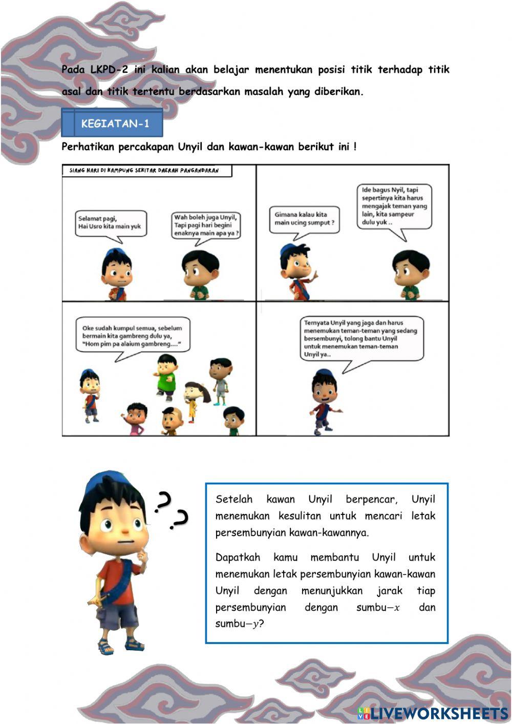 LKPD 2 - SISTEM KOORDINAT KARTESIUS