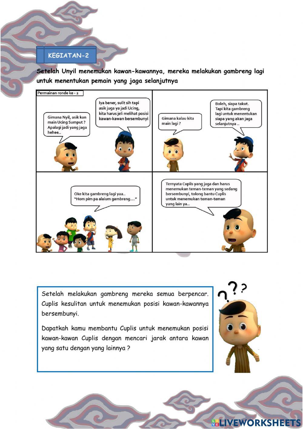 LKPD 2 - SISTEM KOORDINAT KARTESIUS