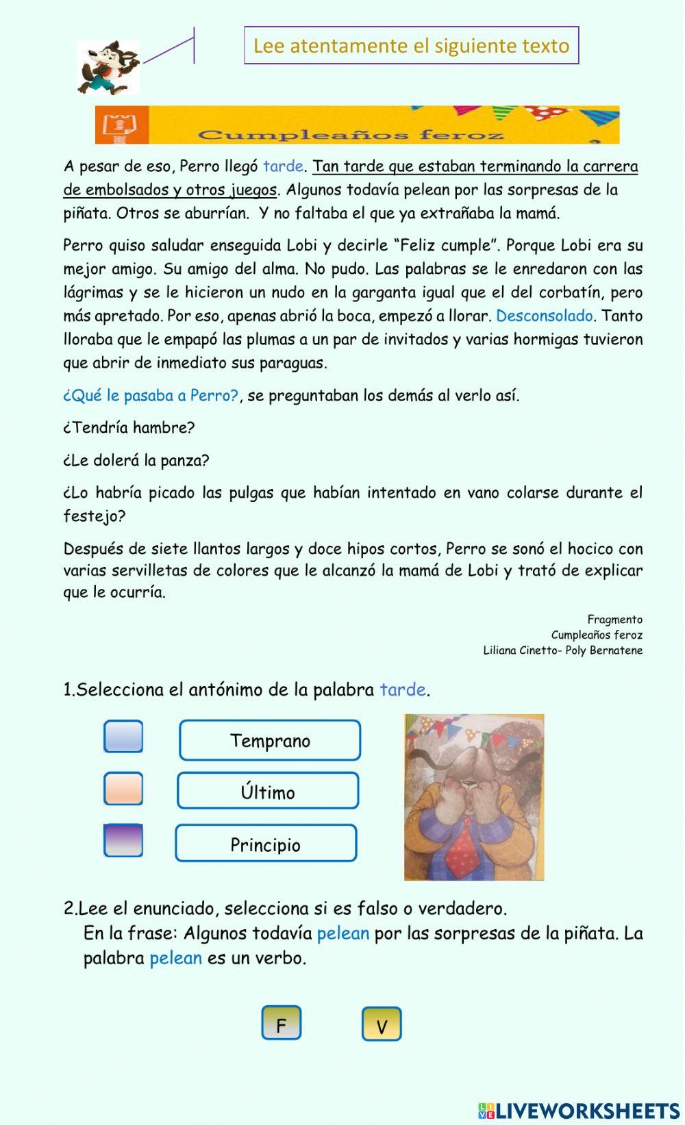 Comprensión lectora