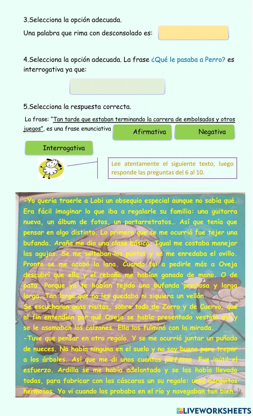 Comprensión lectora