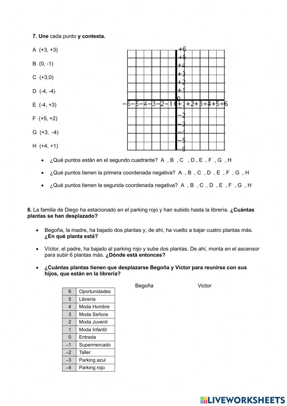 Control Tema Números Enteros
