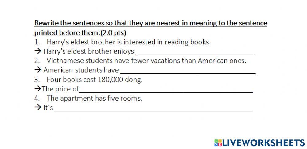 Writing lop 7 bai so 8