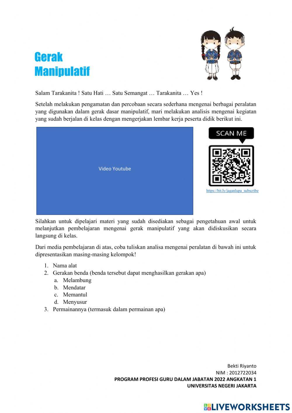 LKPD Gerak Manipulatif