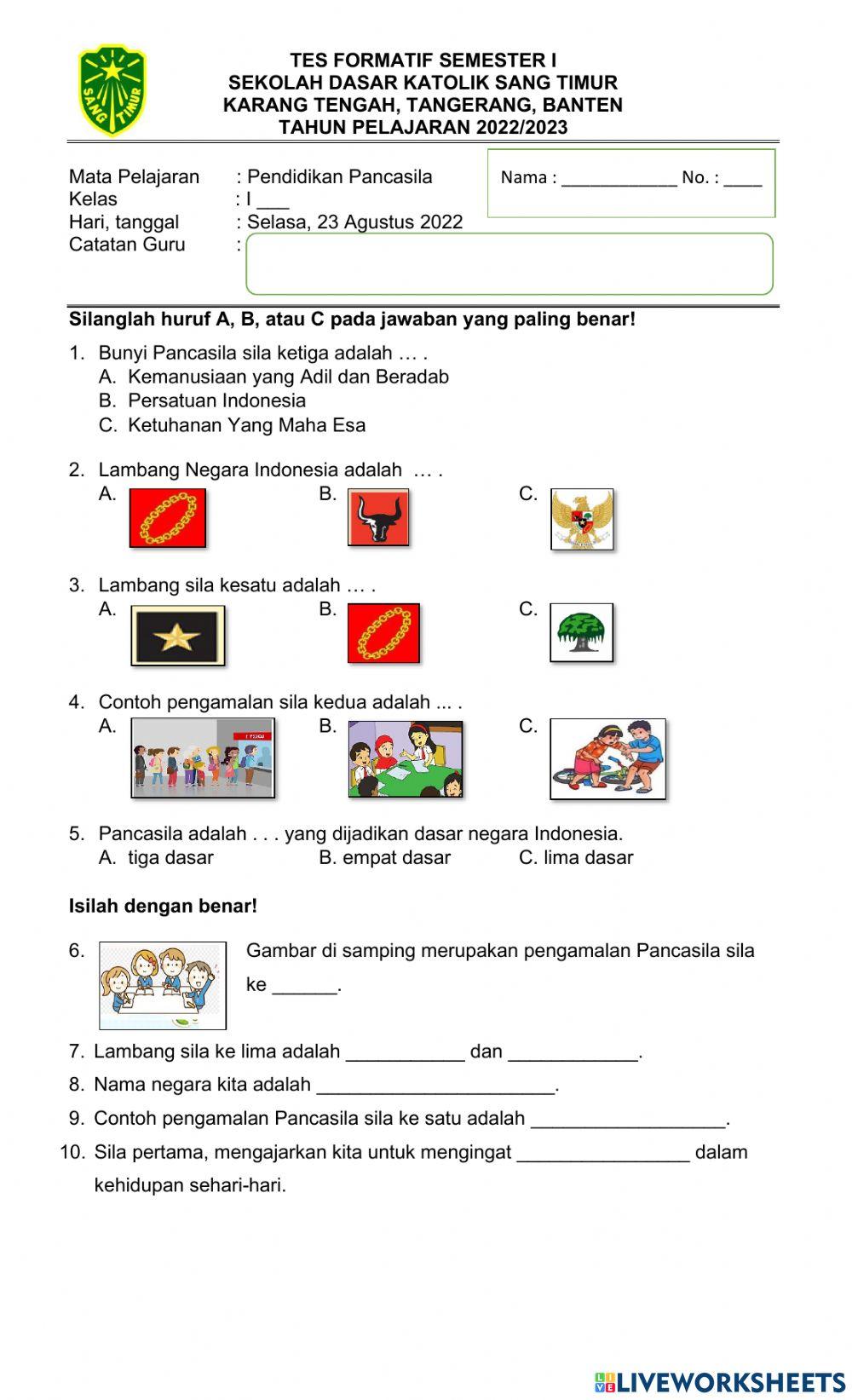 Pendidikan pancasila