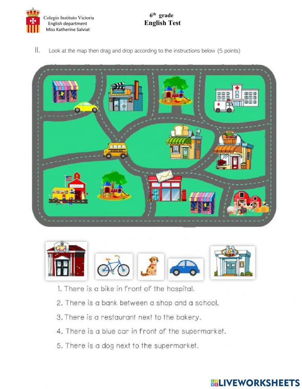 6th grade TEST unit 2