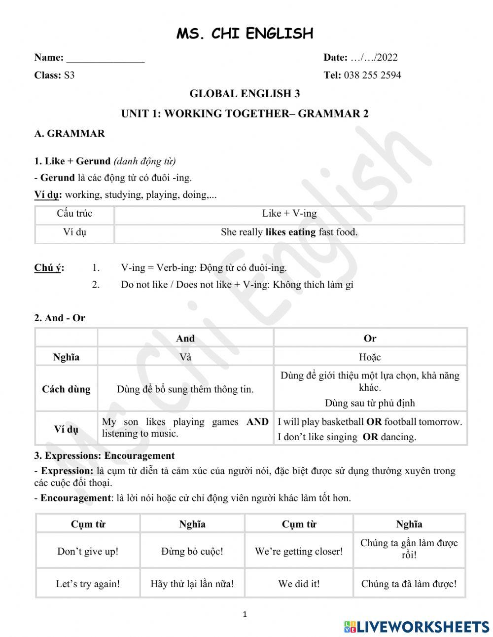 Viet-Teacher-S3-U1-GRAM-2