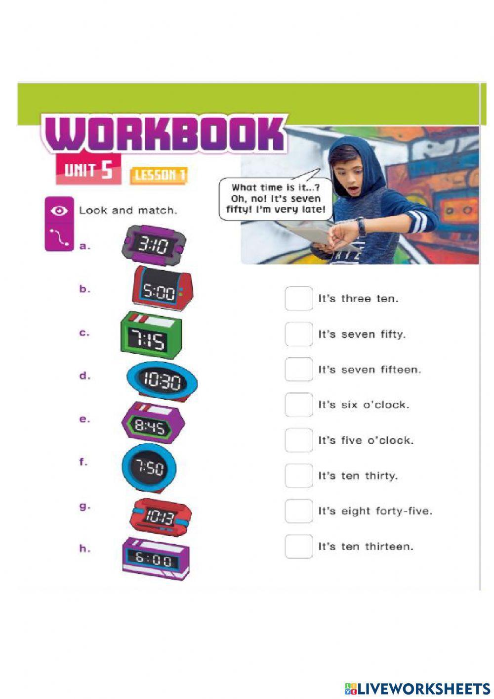 PORTO - 4º ANO - REVISÃO UNIT 5