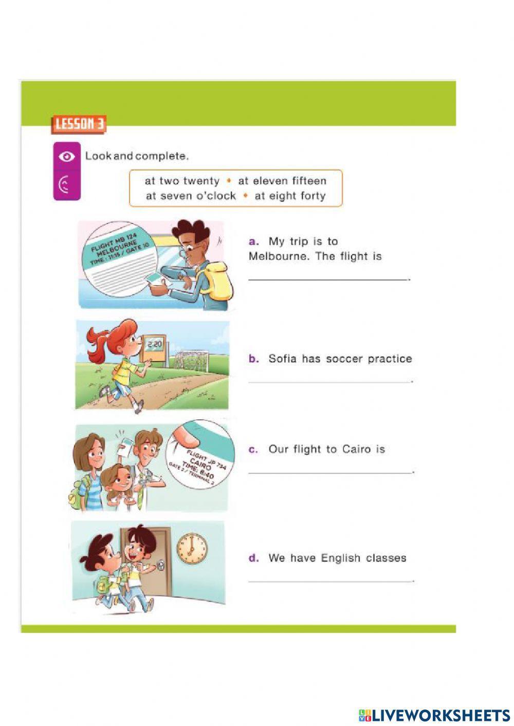 PORTO - 4º ANO - REVISÃO UNIT 5