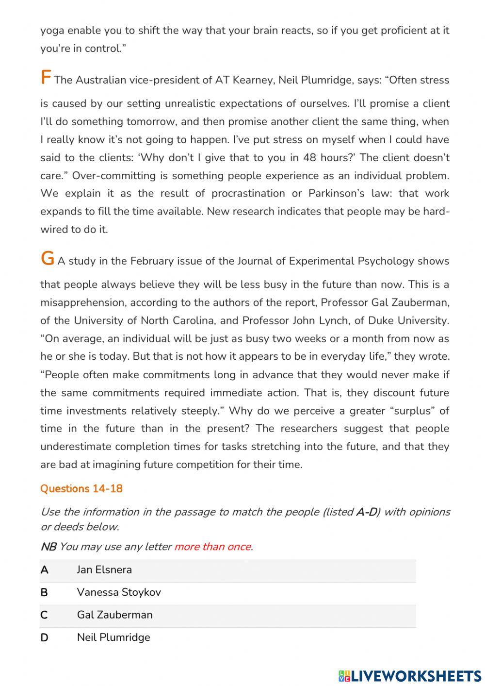 NC11 - READING PRACTICE 1