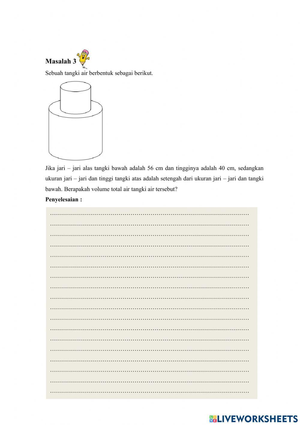 Menghitung Luas Tabung