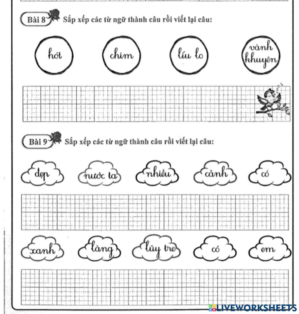 Luyện tập về câu