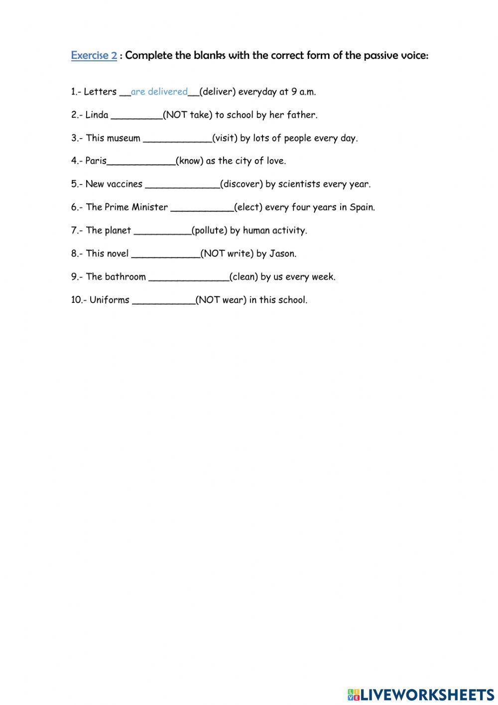 LESSON 49 - PASSIVE VOICE in PRESENT SIMPLE
