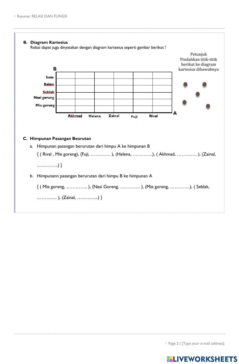 LKPD Relasi Kelas VIII