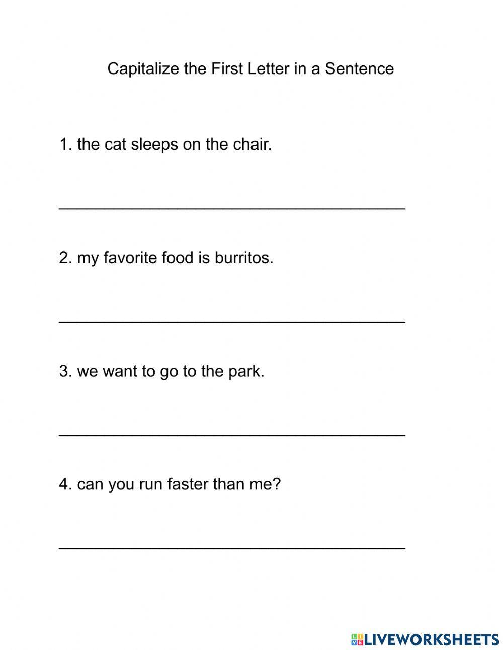 capitalize-the-first-letter-of-the-sentence-worksheet-live-worksheets