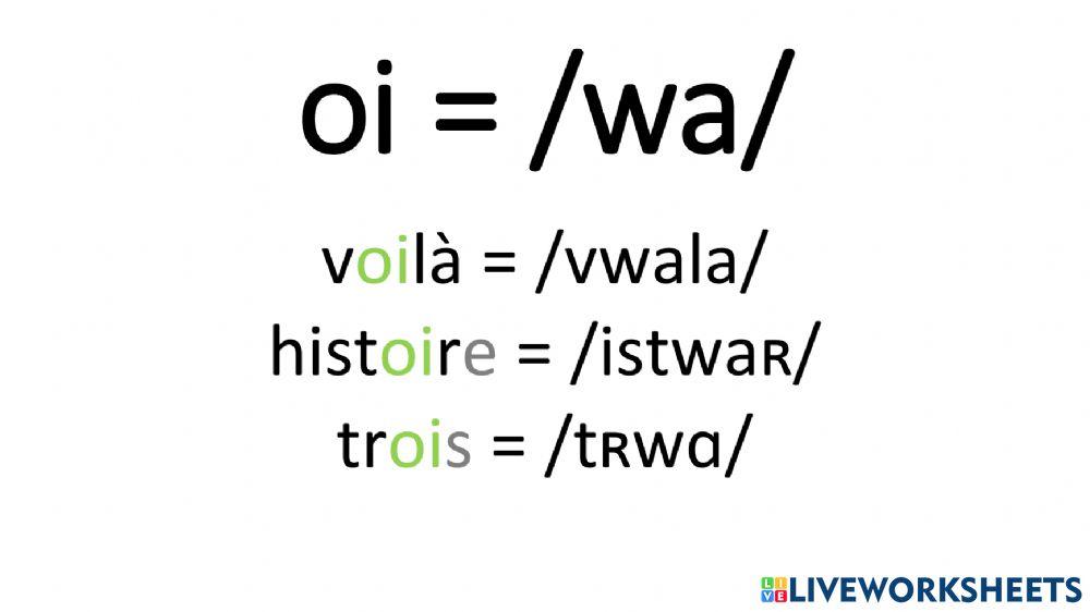 Francais: Prononciation 3