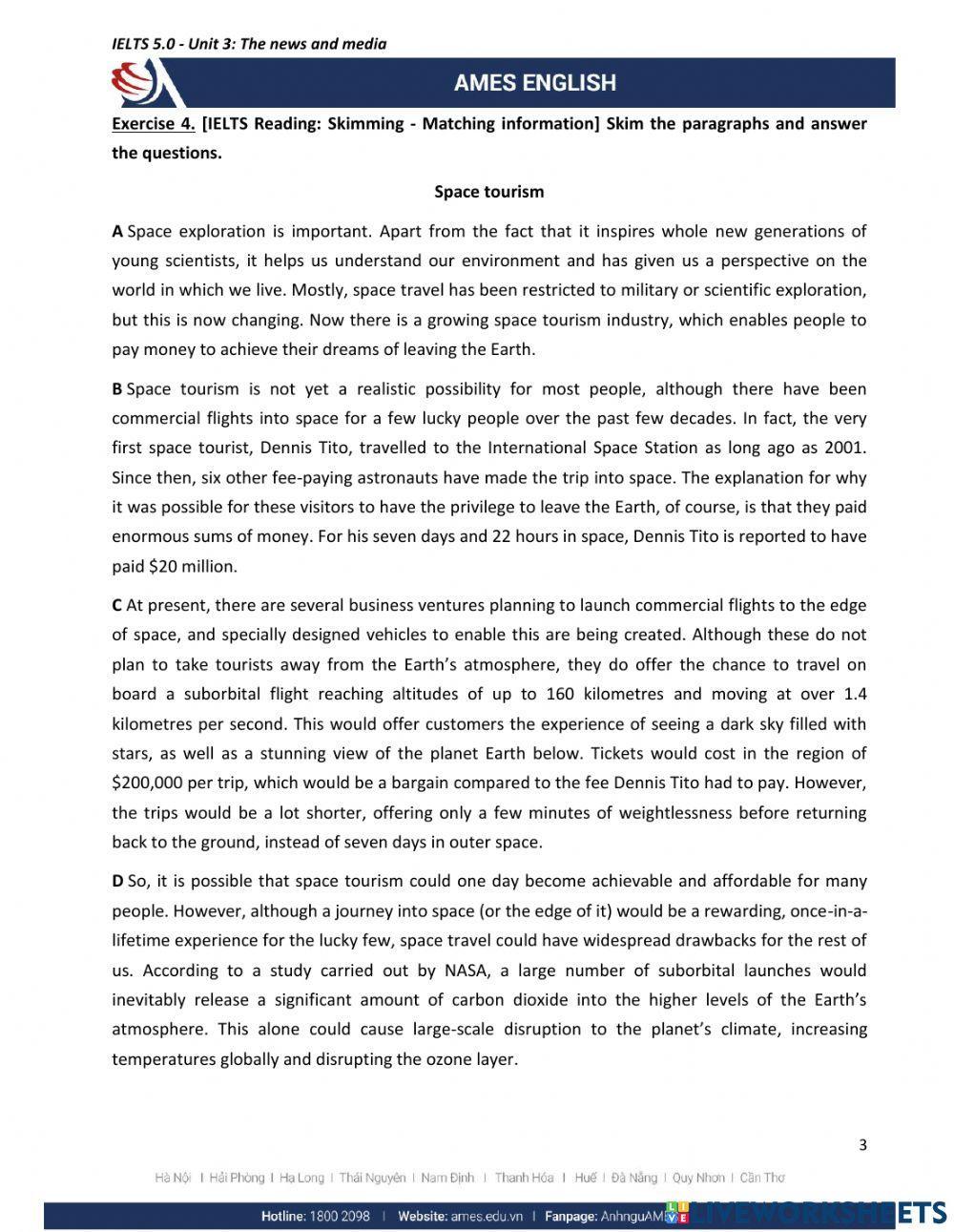 IELTS 5.0 - L9 - Reading part 1