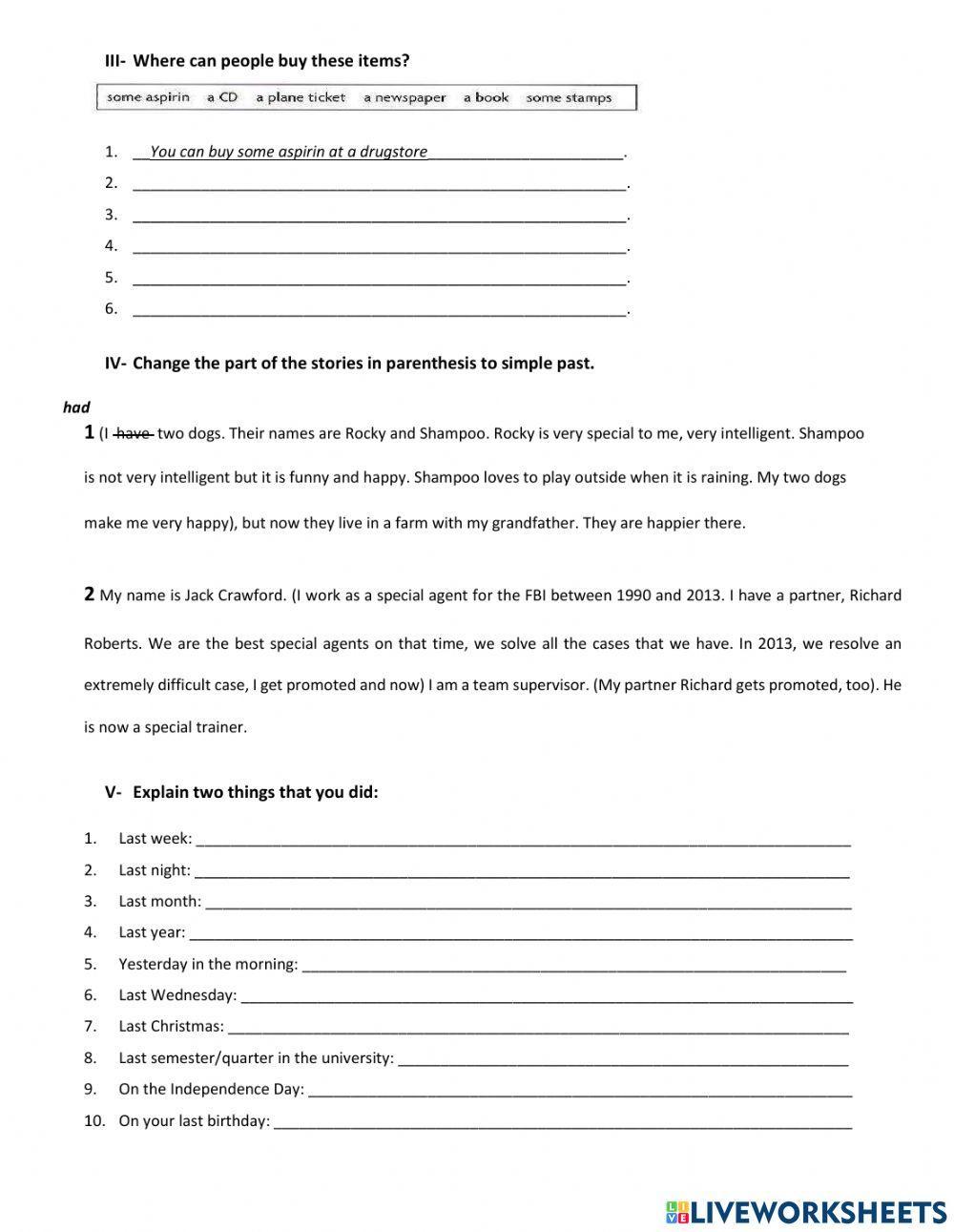 Practice Units 13-16 Interchange Intro