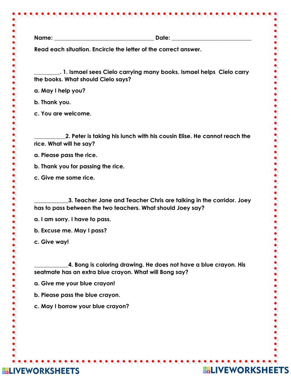 polite-expressions-online-exercise-live-worksheets