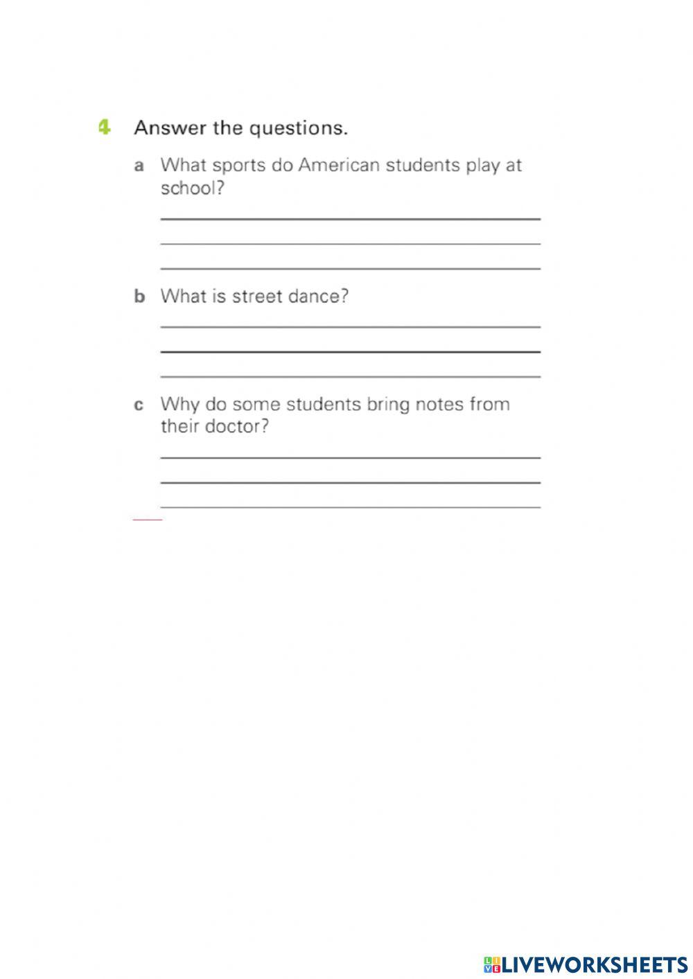 Reading abour sports