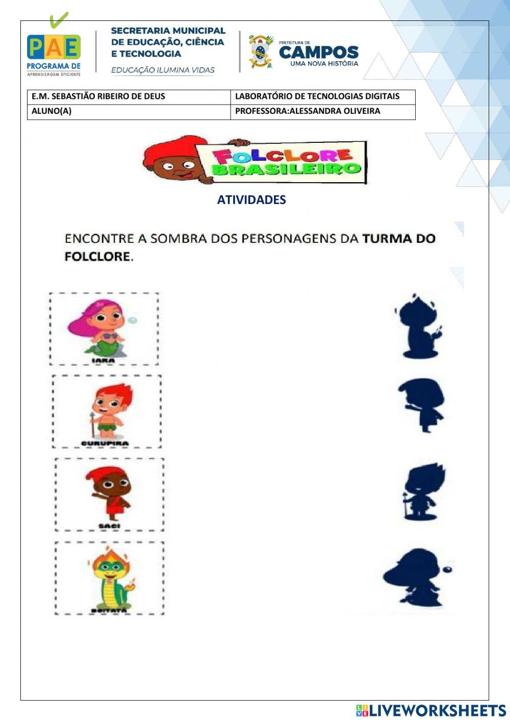 Personagens do folclore