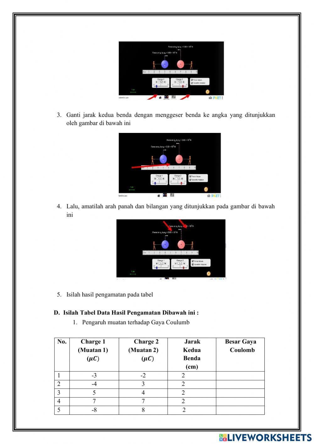 E-LKPD Listrik Statis Pertemuan 1