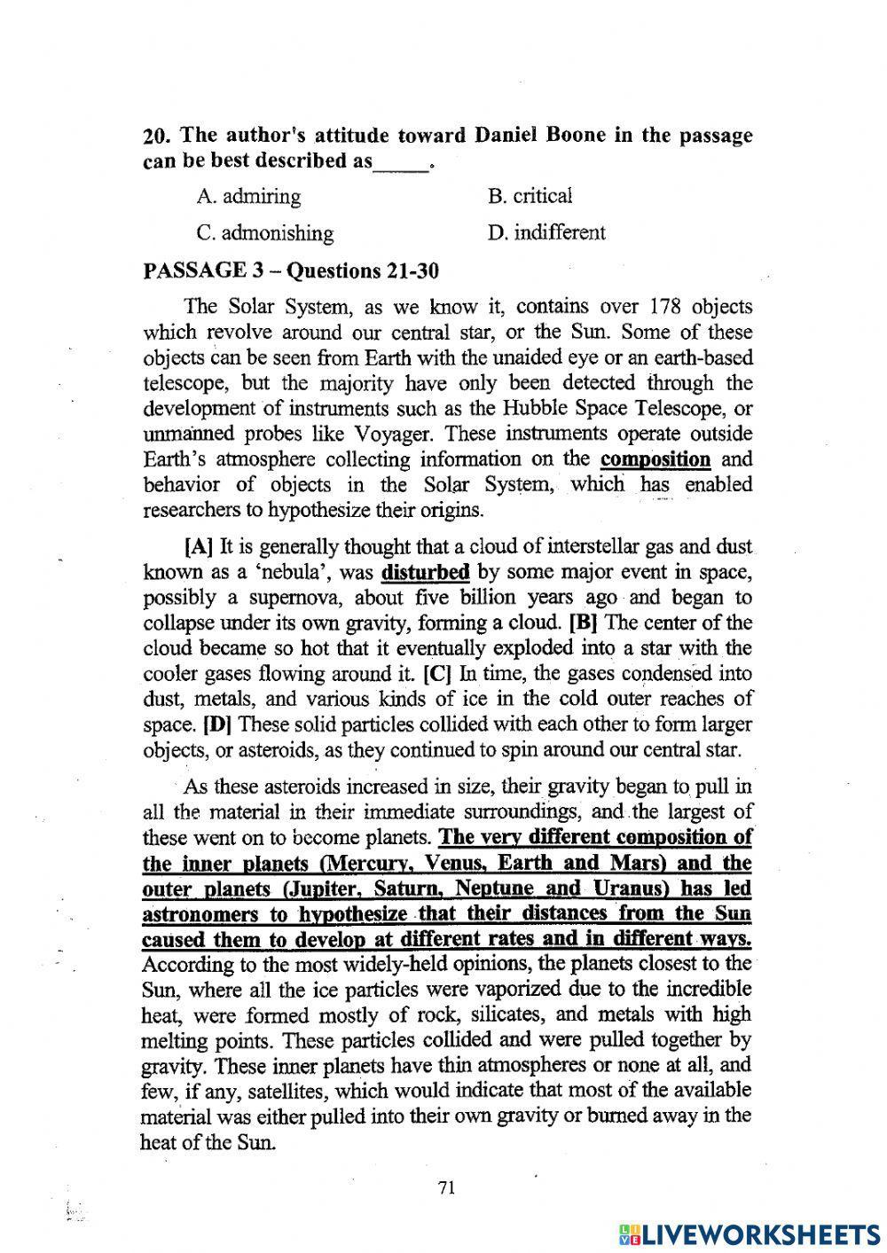 Reading VSTEP - Practice 2