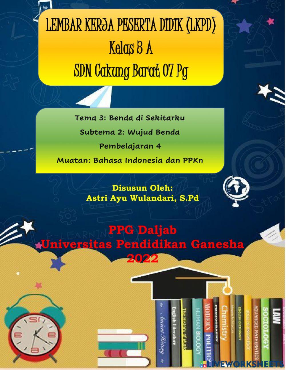 LKPD Sifat-sifat benda cair