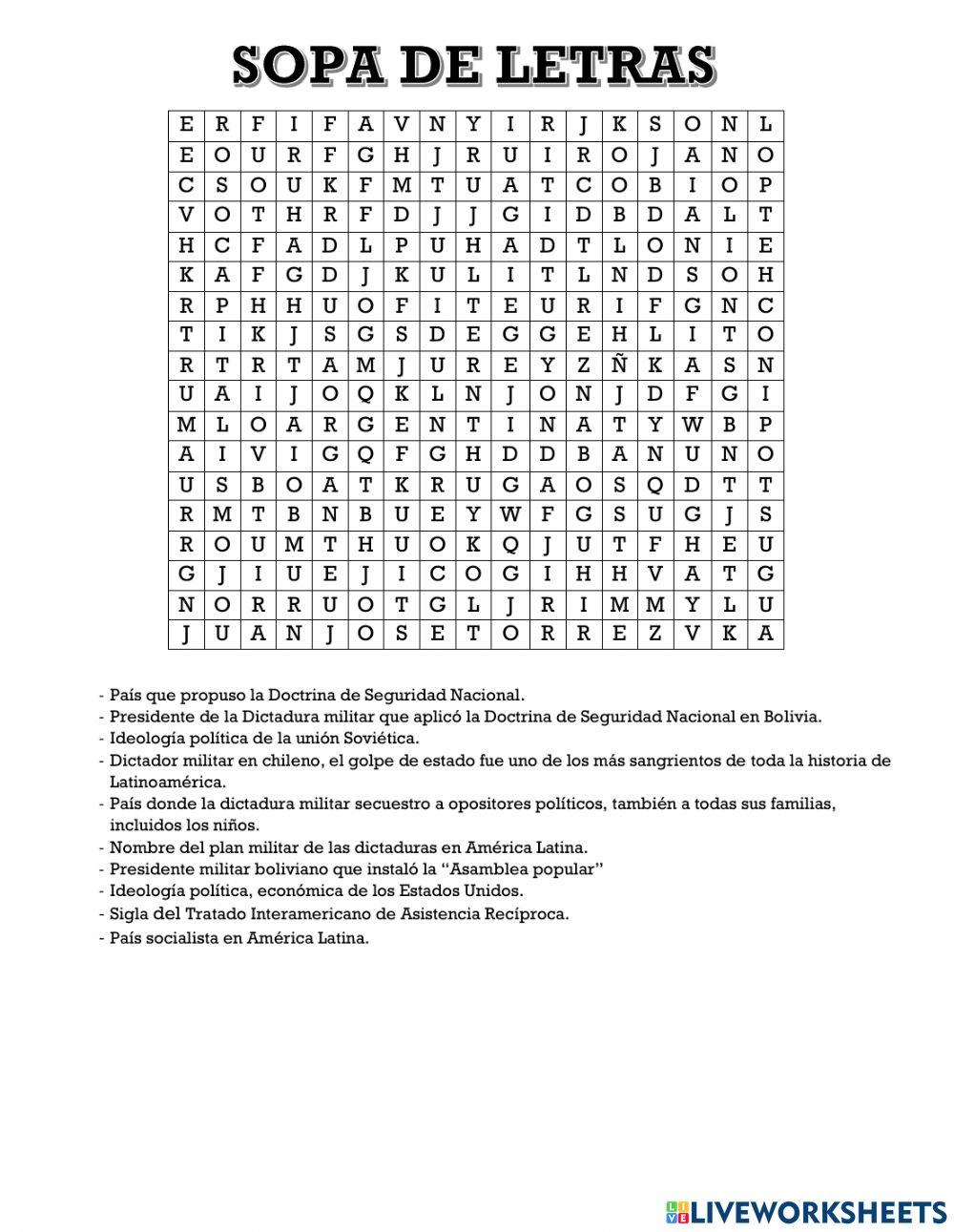 Dictaduras militares