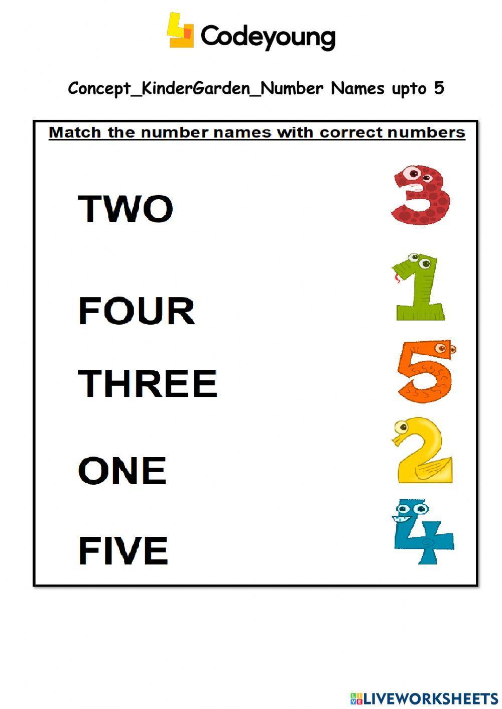 Number Names 2124092 Mahima sharma LiveWorksheets Number Names 2124092 Mahima sharma LiveWorksheets