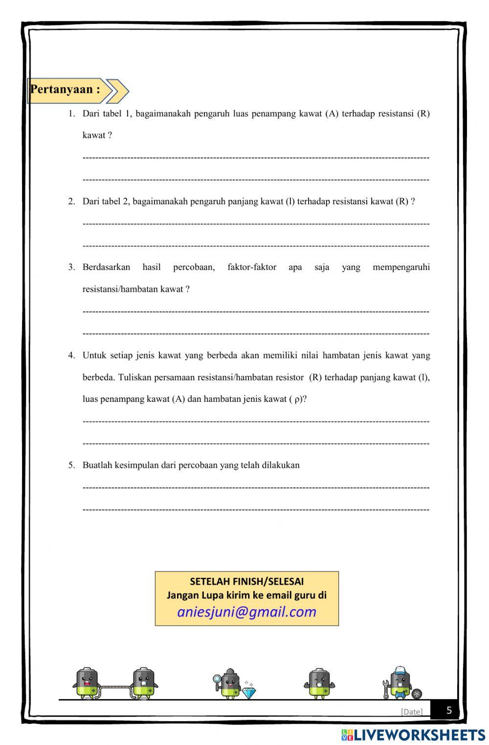 LKPD Hambatan Kawat PPL PPG