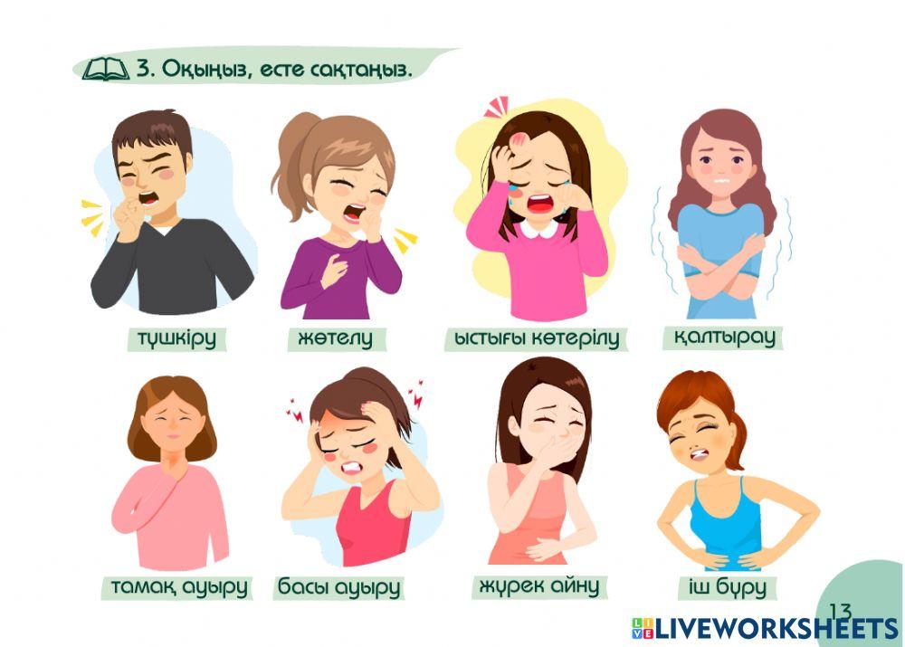 А1 24-сағаттық курс Денсаулық 2-сабақ. Аты-жөніңіз кім