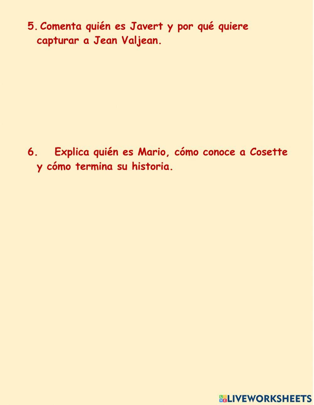 Comprensión de los miserables