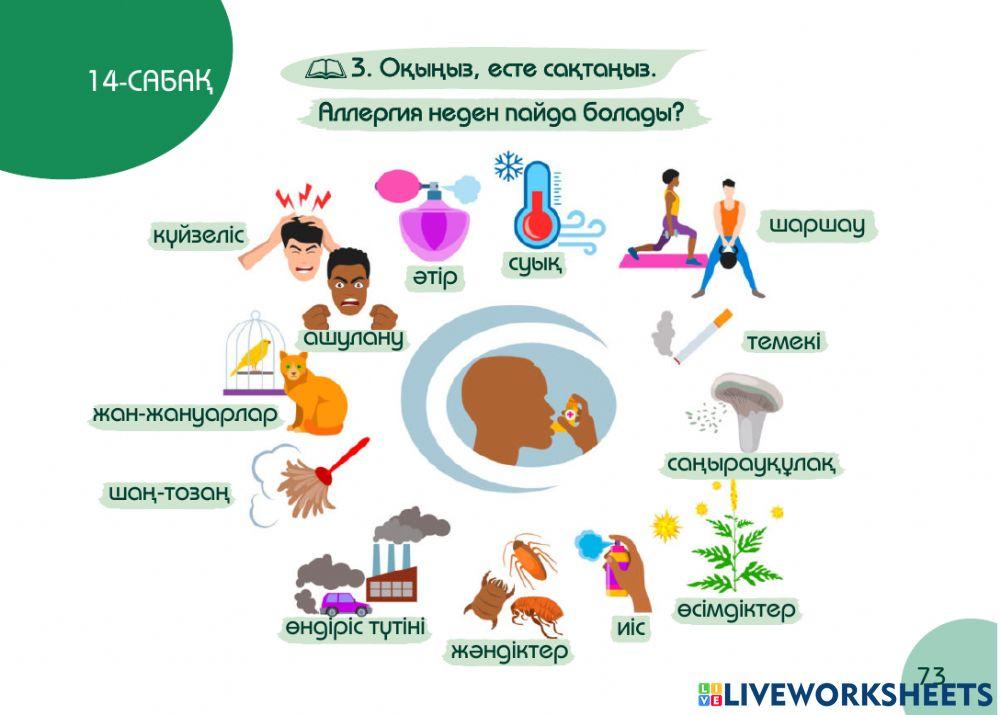 А1 24-сағаттық курс Денсаулық  14-сабақ. Аллергологта