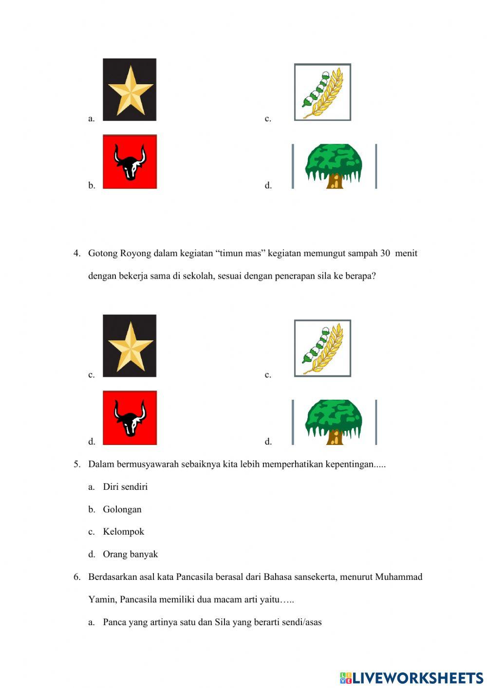 Penerapan nilai Pancasila