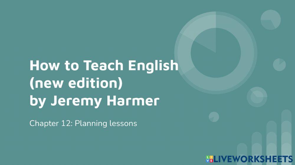 How to teach English