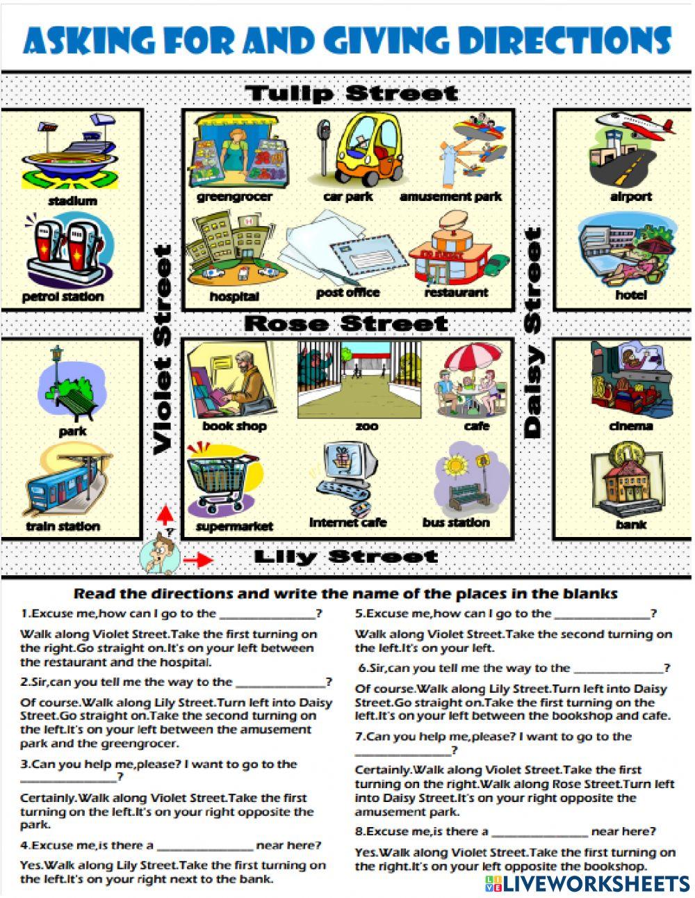 Asking for directions