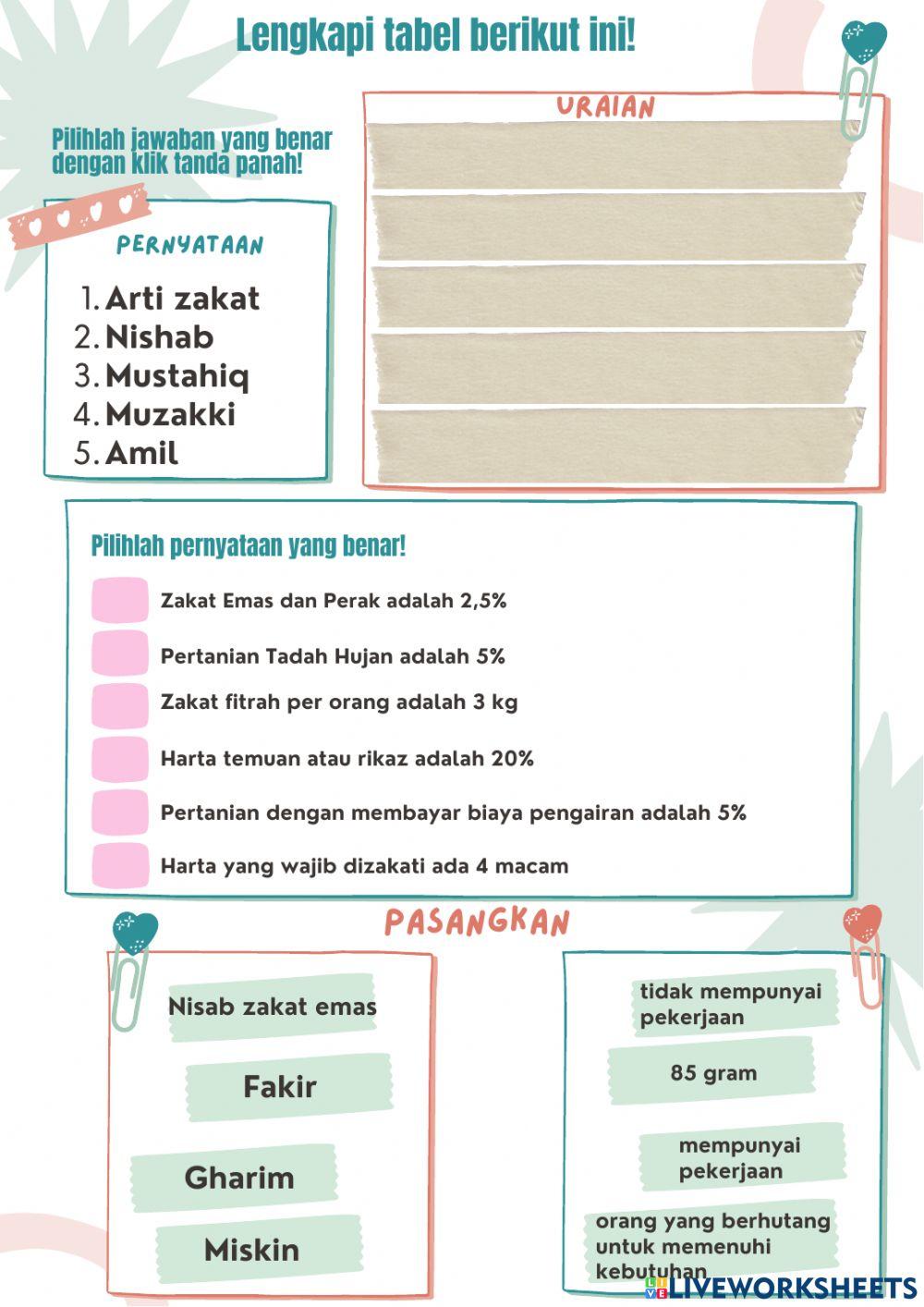 2125161-lkpd-zakat-kelas-6-izzatin-nisa
