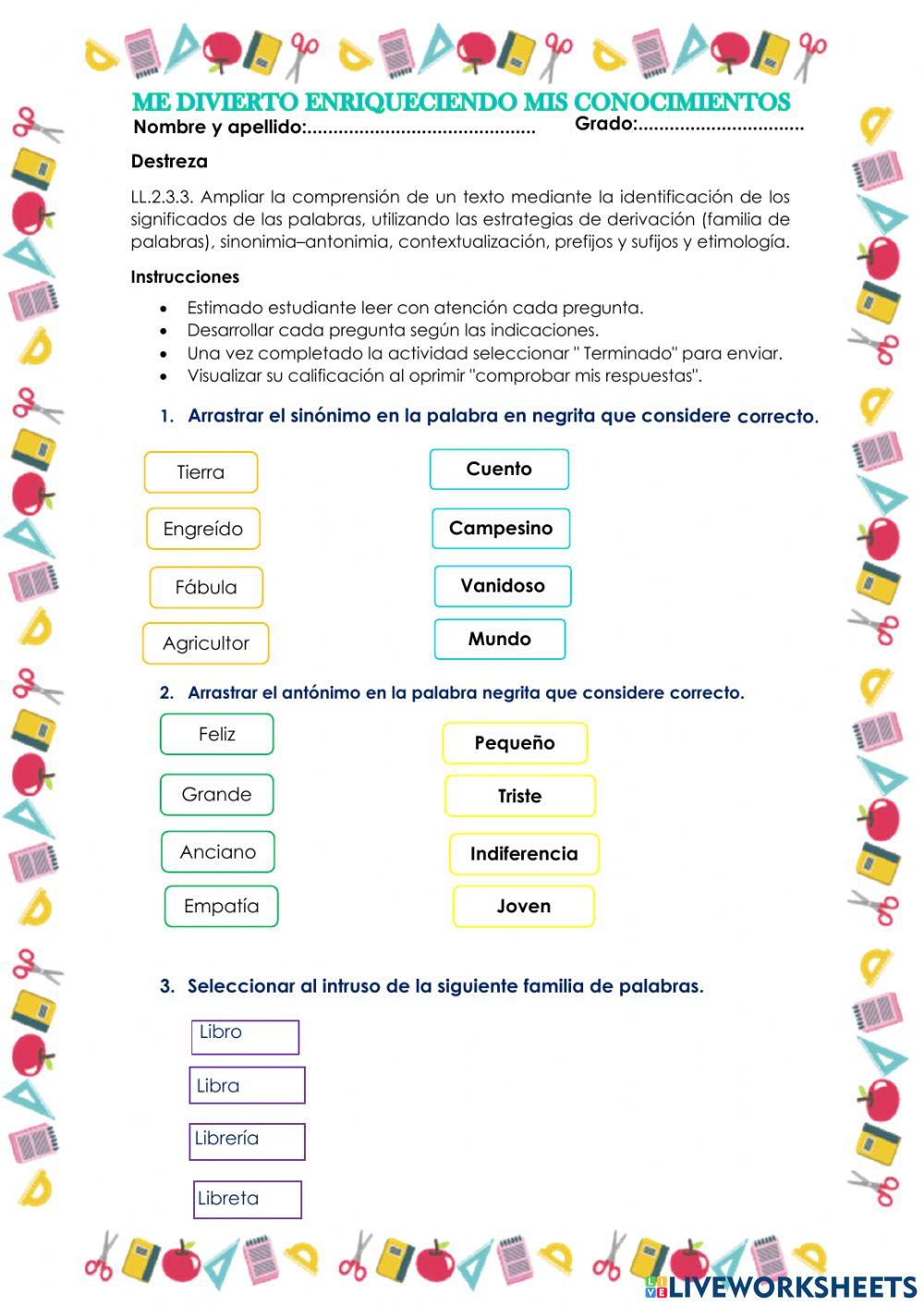 ME DIVIERTO ENRIQUECIENDO MIS CONOCIMIENTOS 