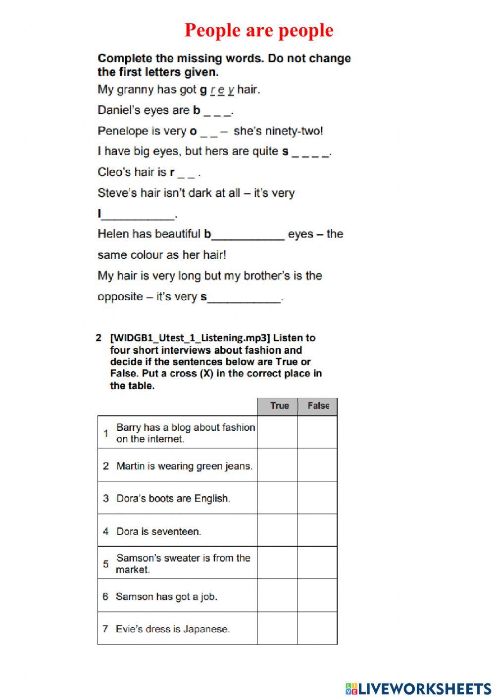 WiderWorld1 Unit test1