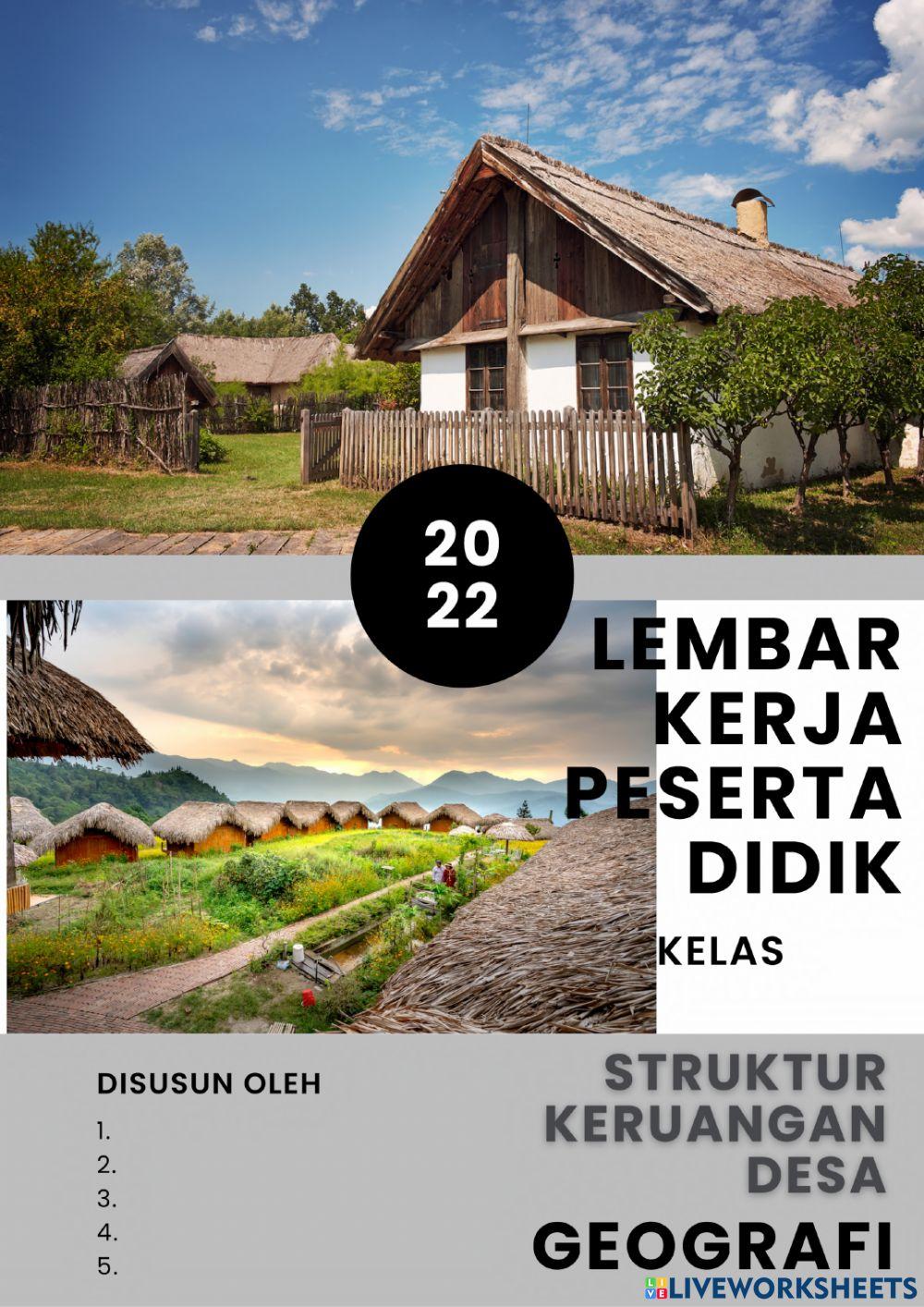 LKPD klasifikasi desa