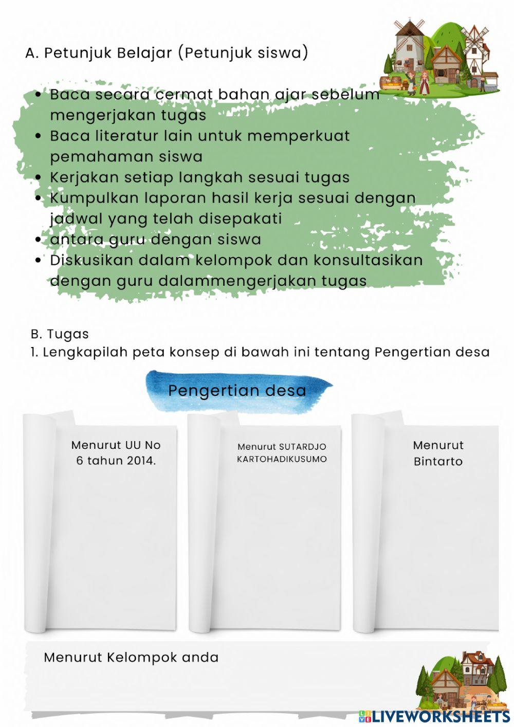 LKPD klasifikasi desa