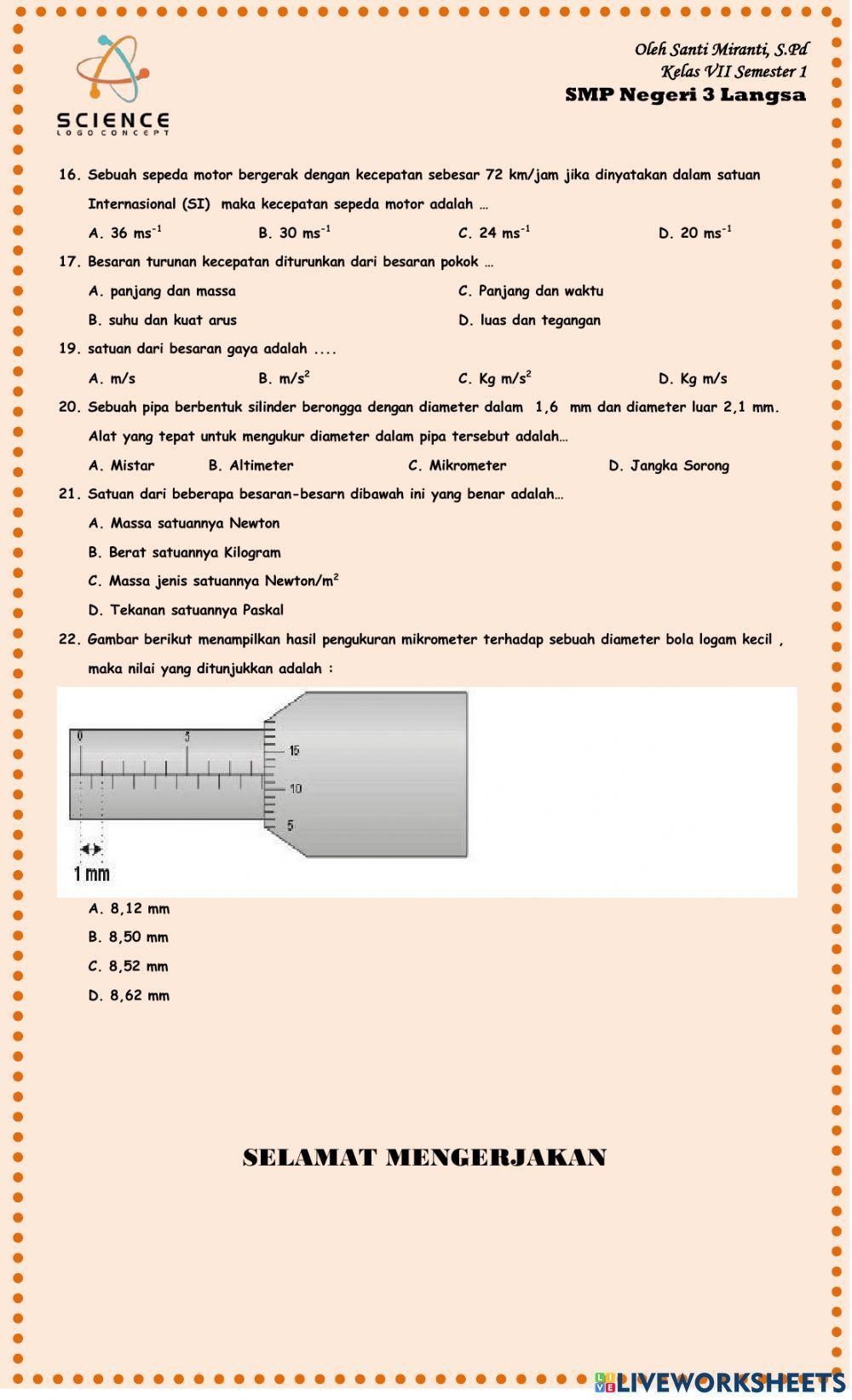 Lkpd hakikat ilmu sains