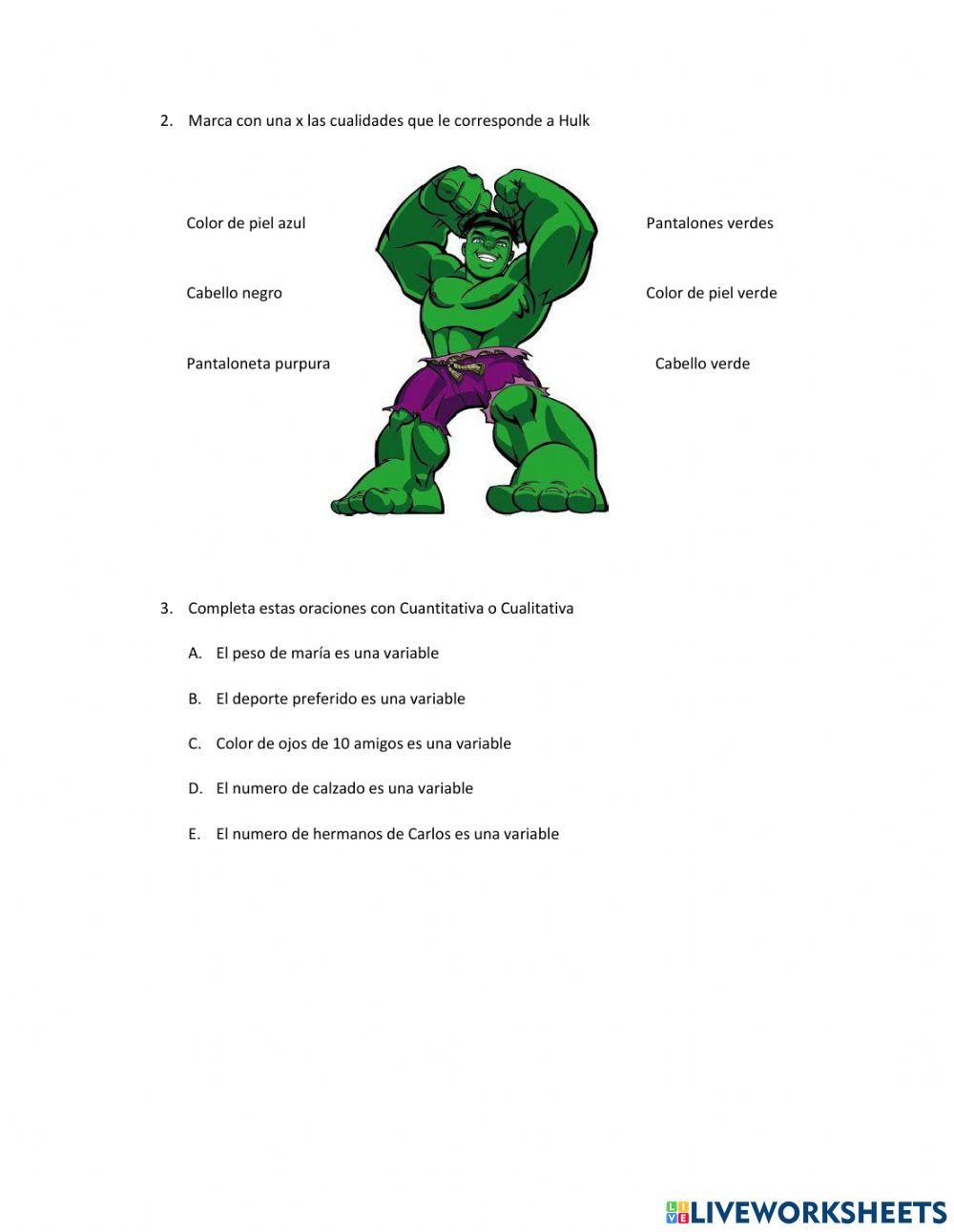 Variables cuantitativas y cualitativas