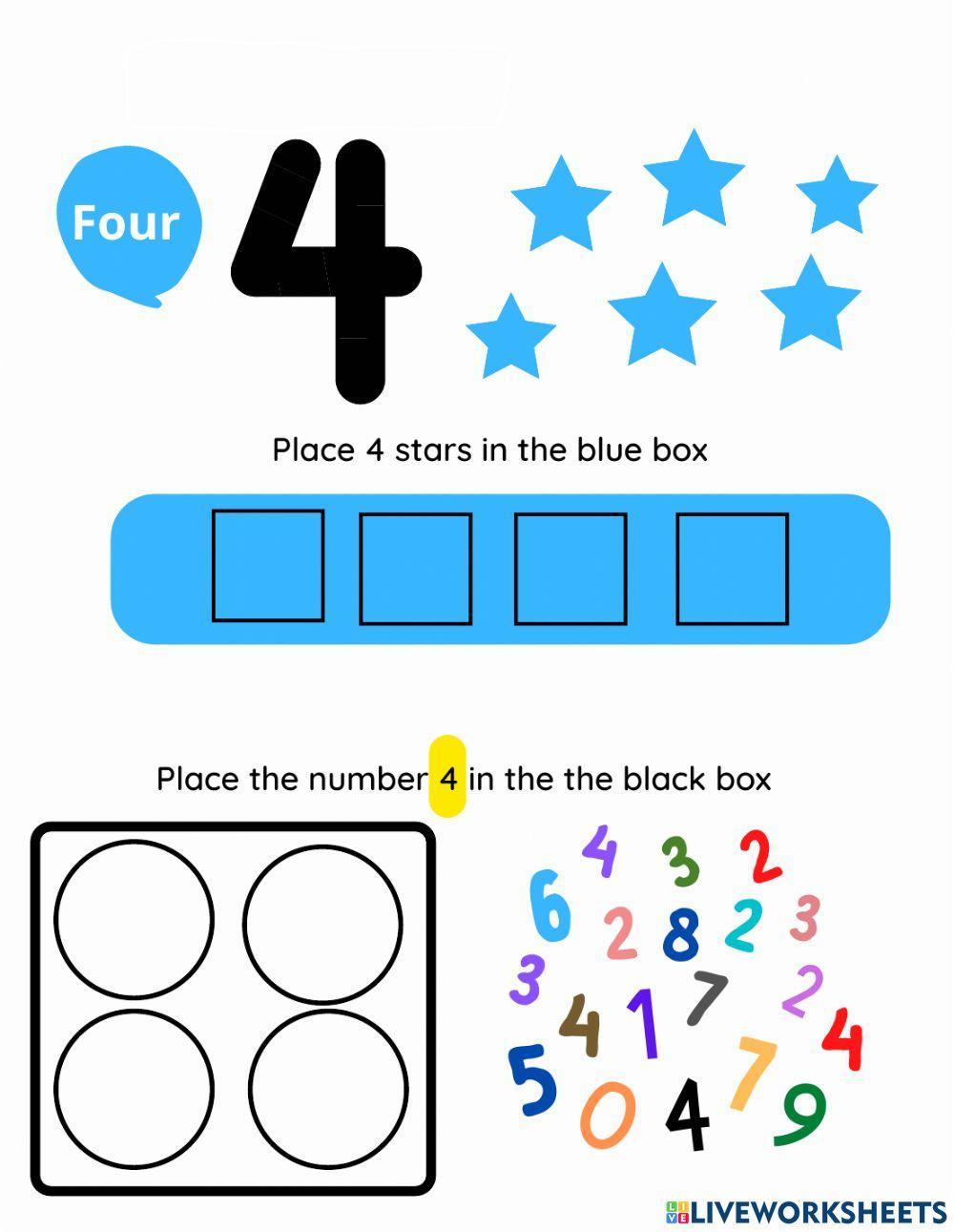 4 Number recognition