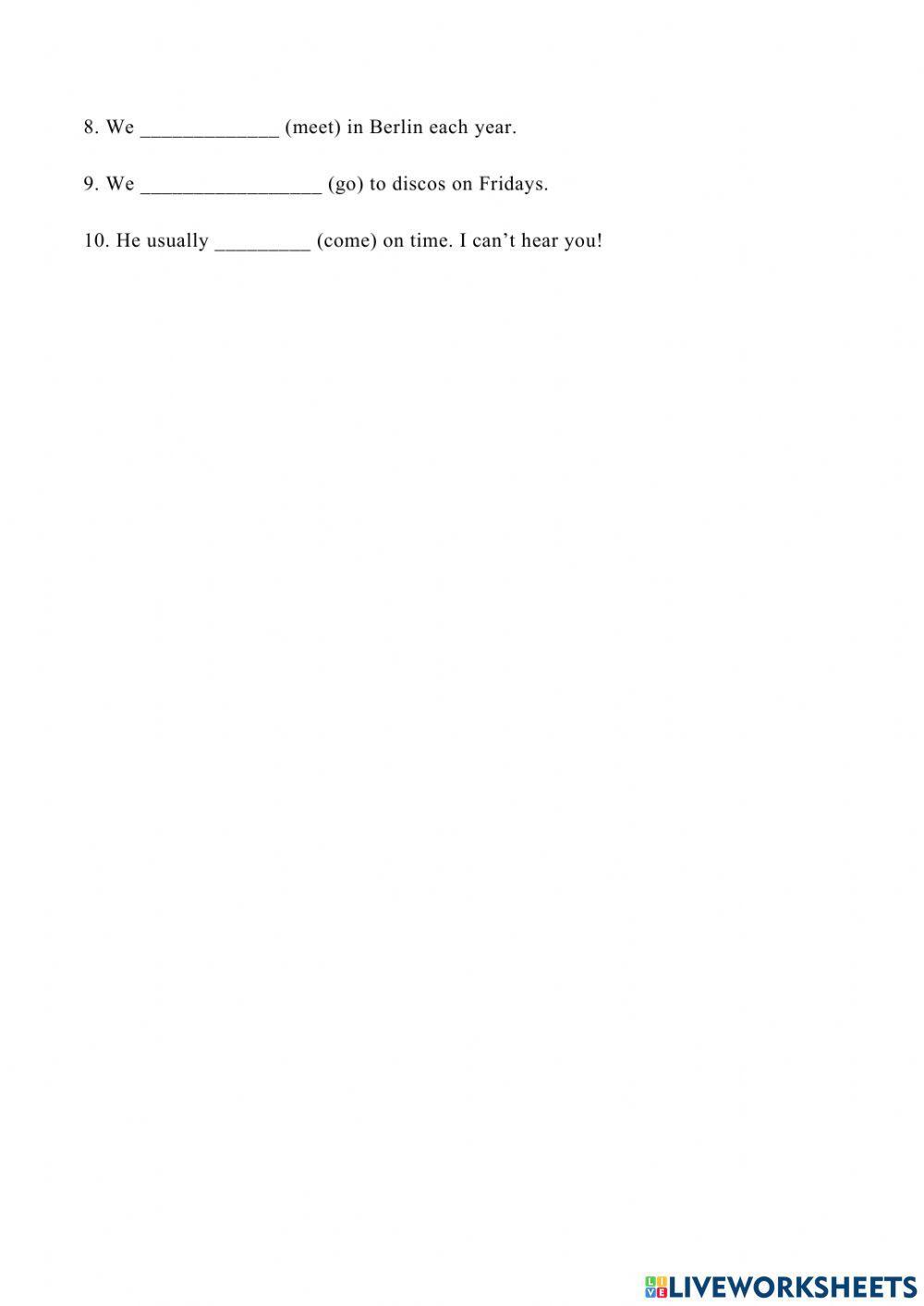 Thì hiện tại đơn và thì hiện tại tiếp diễn