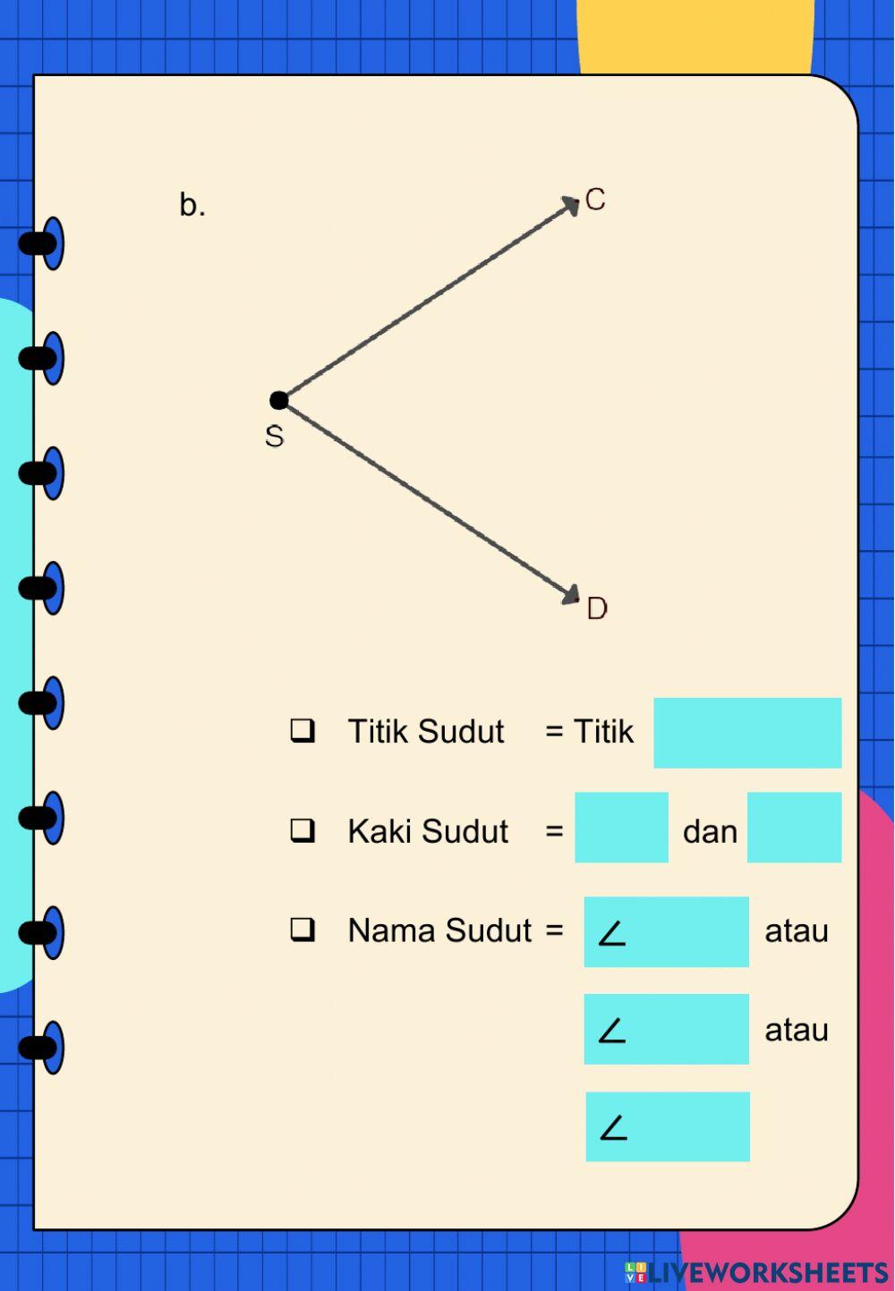 Menalaah Konsep dan Jenis Sudut