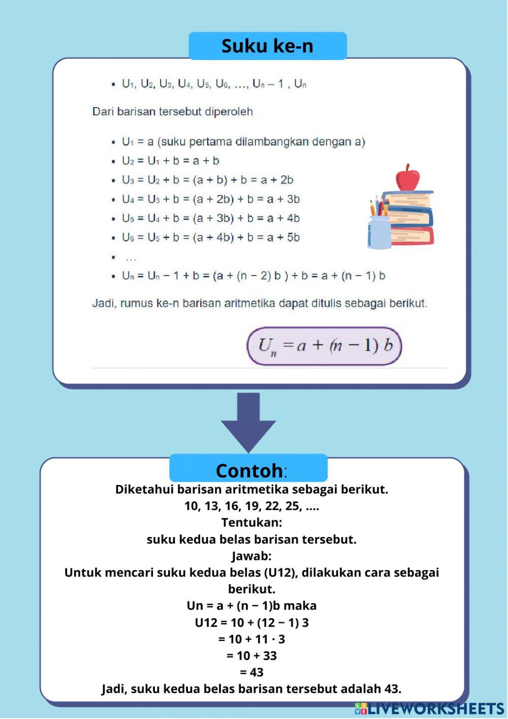 LKPD 1 Barisan Aritmatika