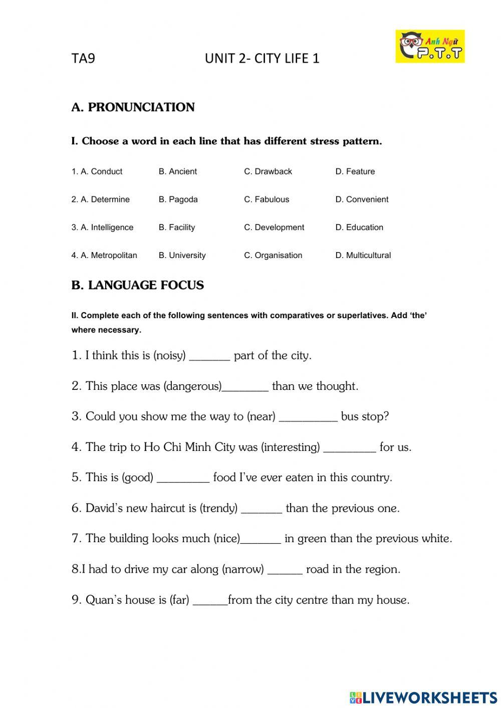 Ta9 unit 2 city life-1