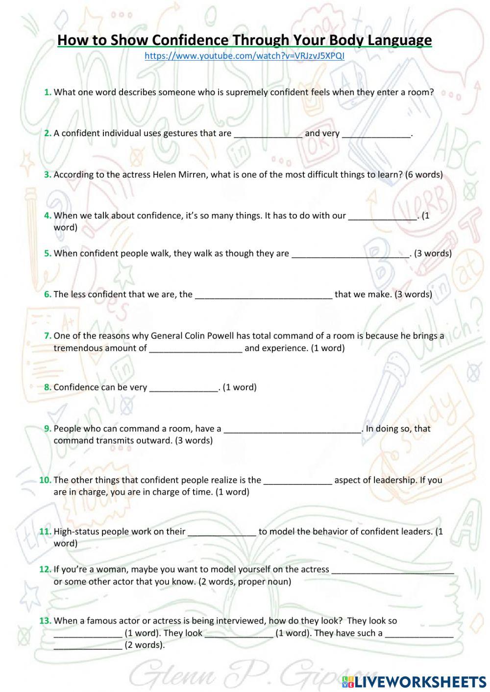 How to Show Confidence Through Body Language
