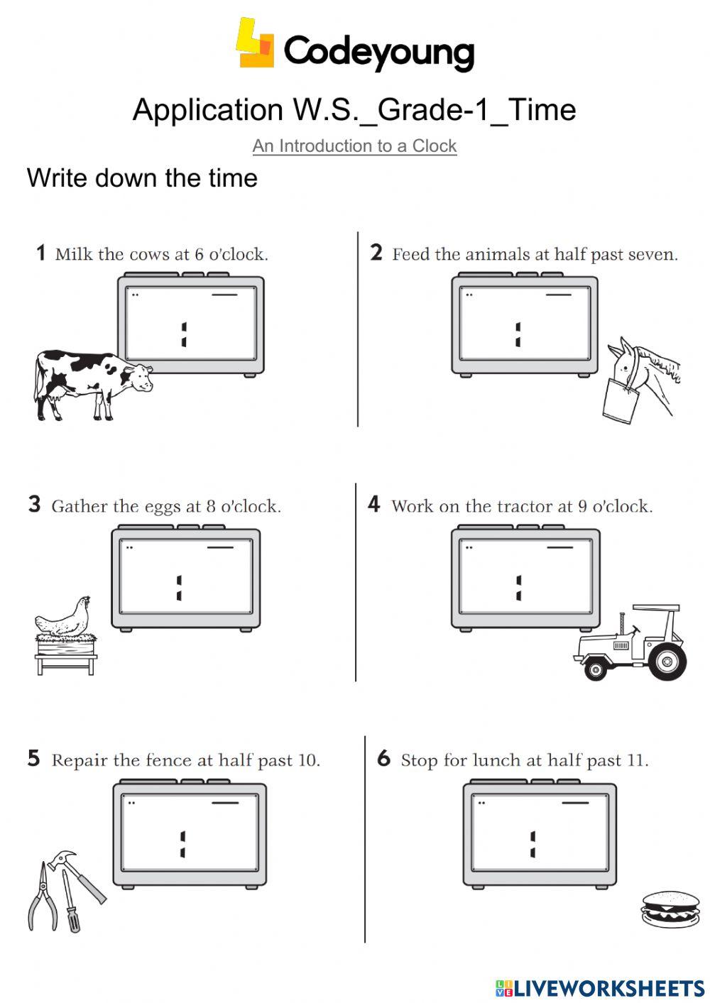 An Introduction to a Clock-Application WS